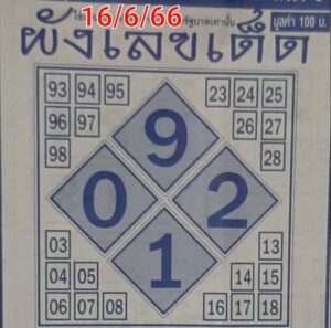 ผังเลขเด็ด16